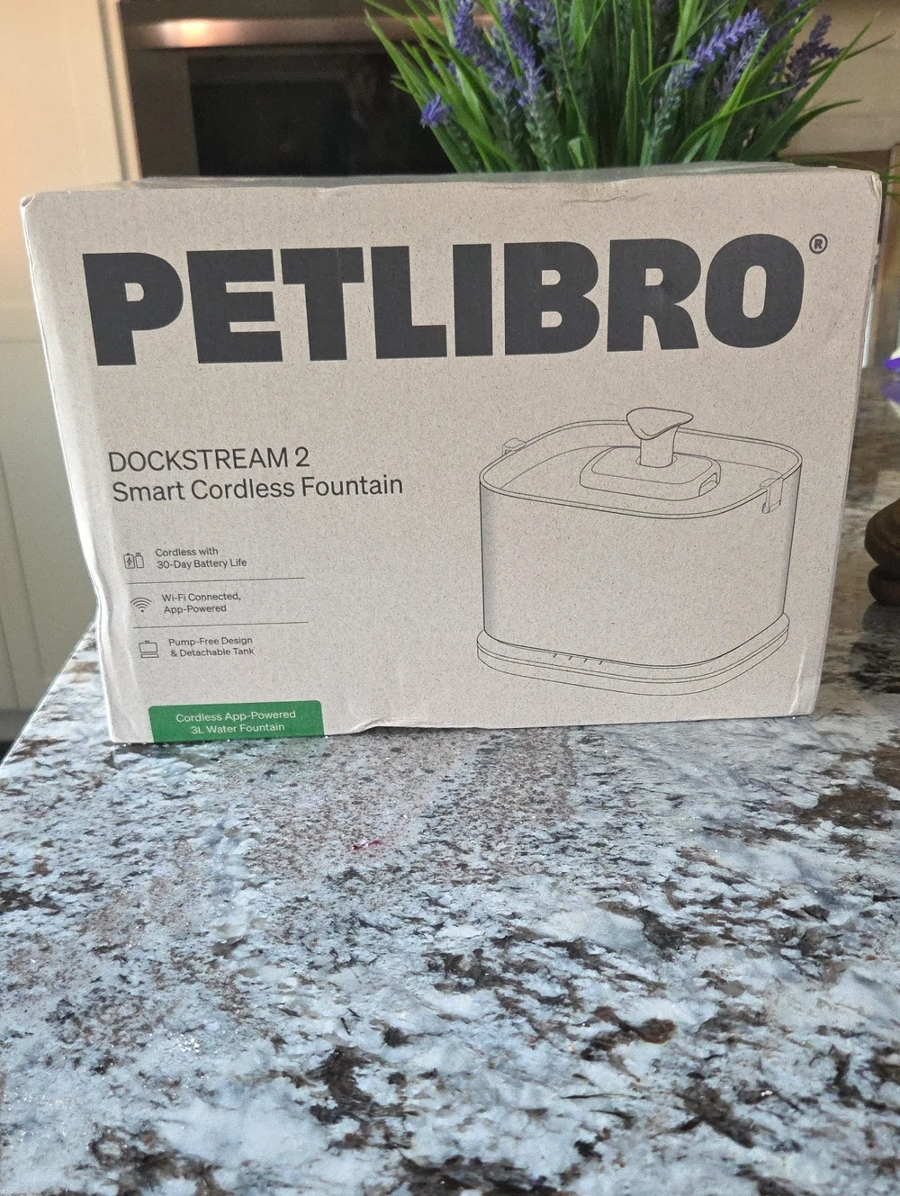 PETLIBRO Dockstream 2 Smart Cordless Fountain (Black)